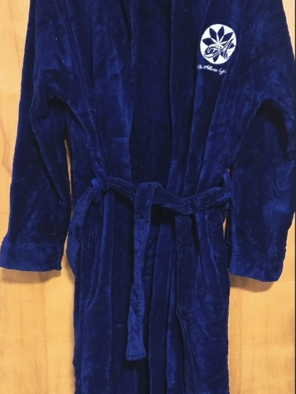 APOLLO BLUE MEN'S BATHROBES
